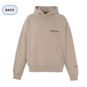 Fear of God Essentials Tan Hoodie